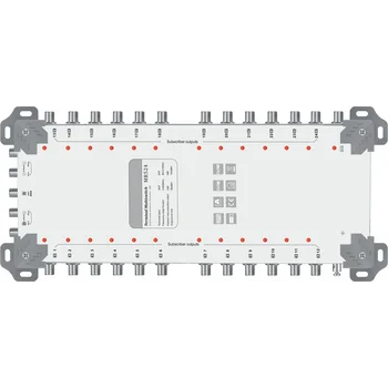 Мультисвитч MR524 eco, 5x24 с внешним блоком питания Мультисвитч MR524 eco, 5x24 с внешним блоком питания